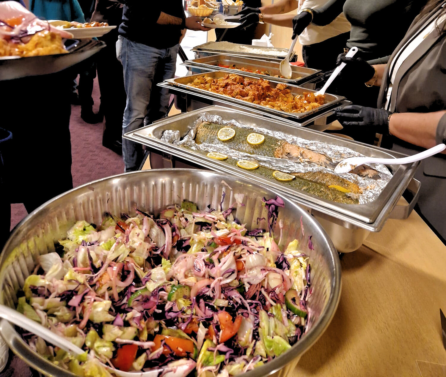 Mediterraans buffet basis